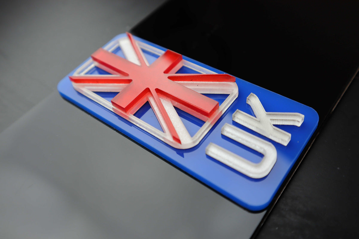 Exclusive 4D Acrylic Flags