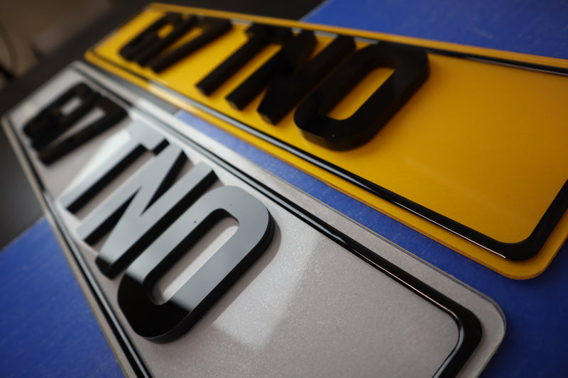 8mm Gloss Acrylic Lookbook Pair Exclusive Gel Border Plate LB52