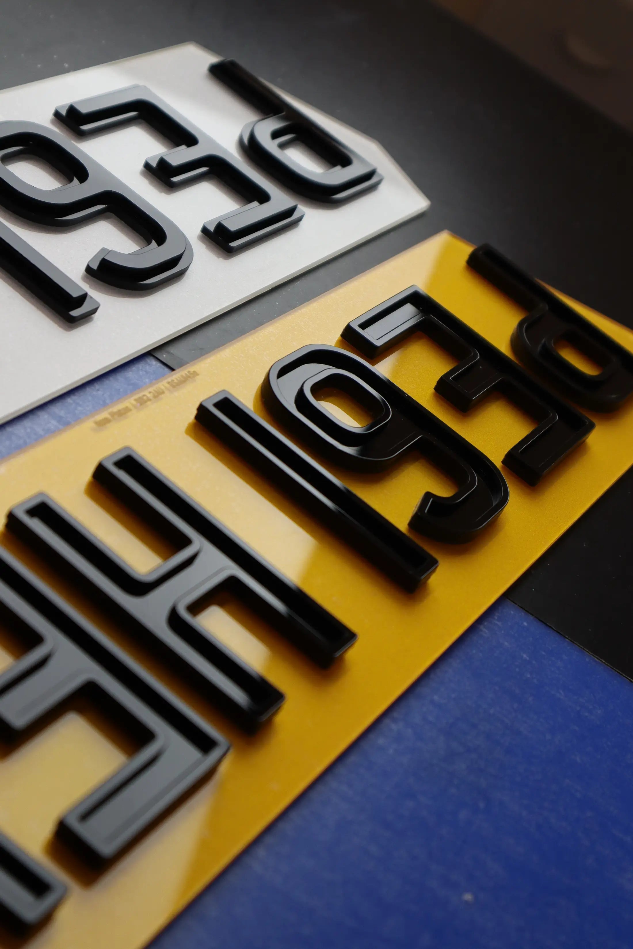 6mm Ghost & Pyramid Gloss Combo Hex Plate LB70