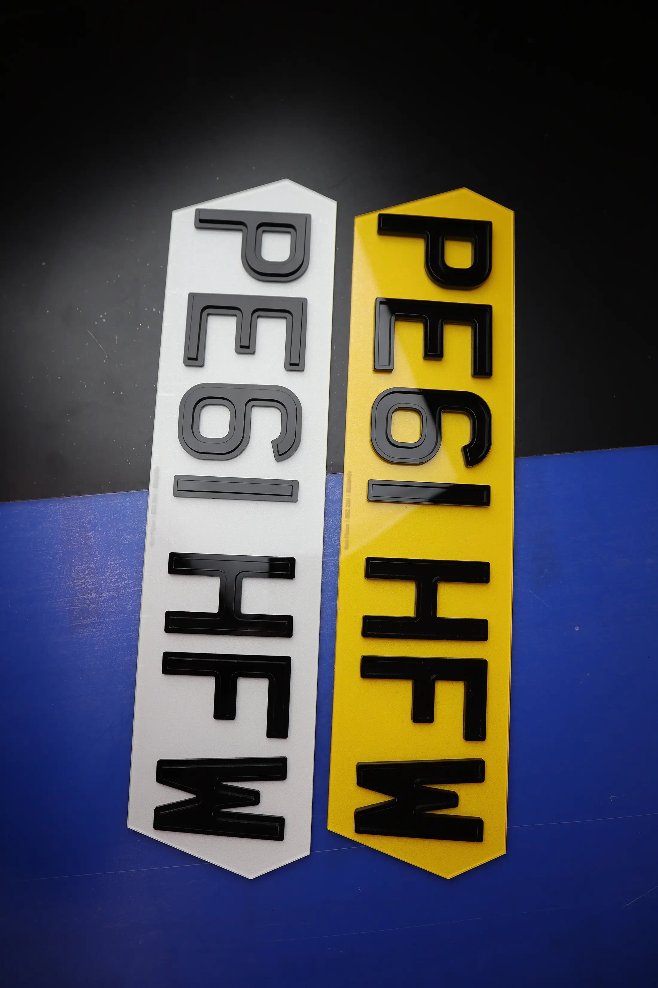 6mm Ghost & Pyramid Gloss Combo Hex Plate LB70