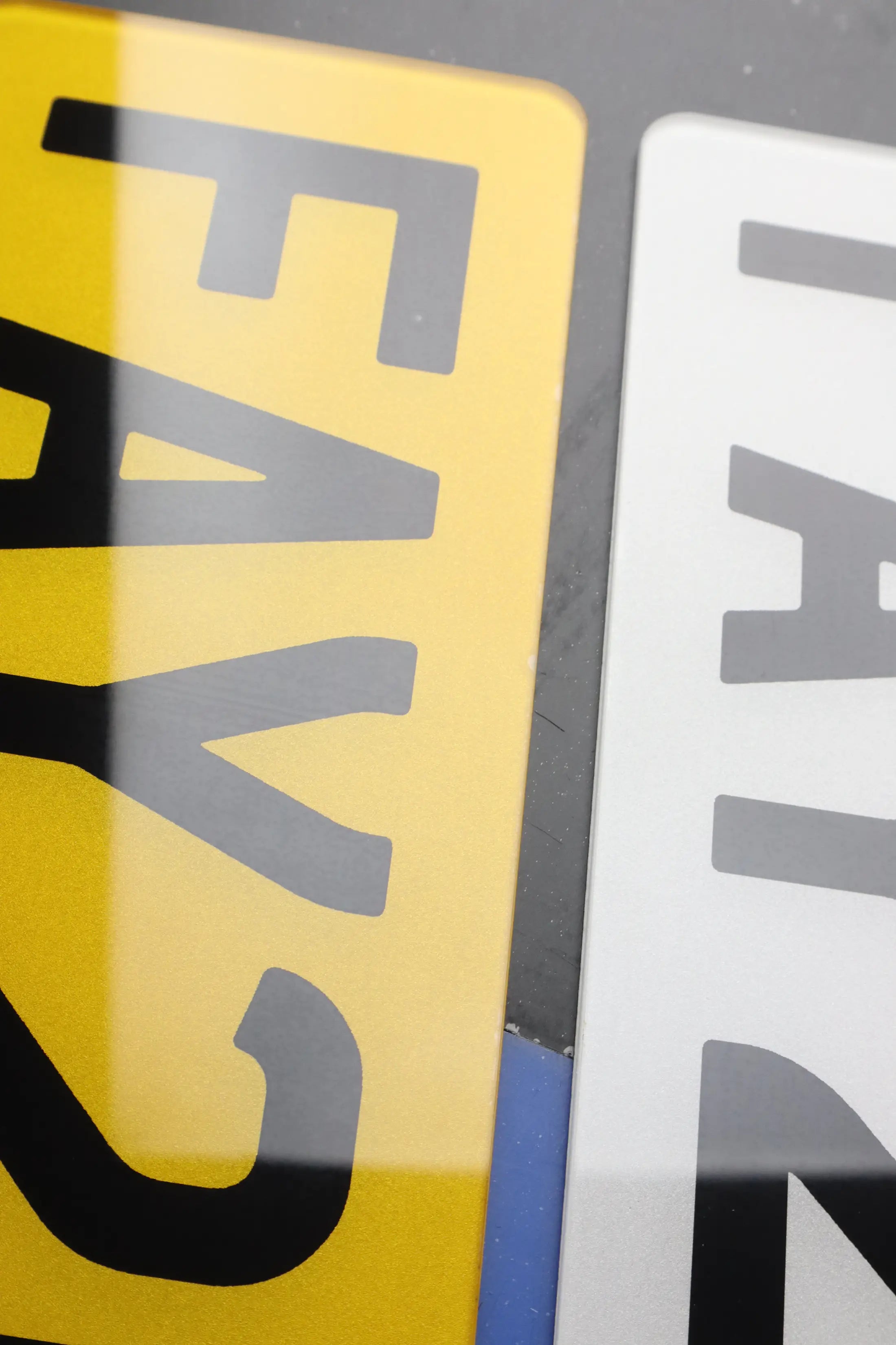 2D HD Printed Short Plate (32cm) Custom Car Plate LB73