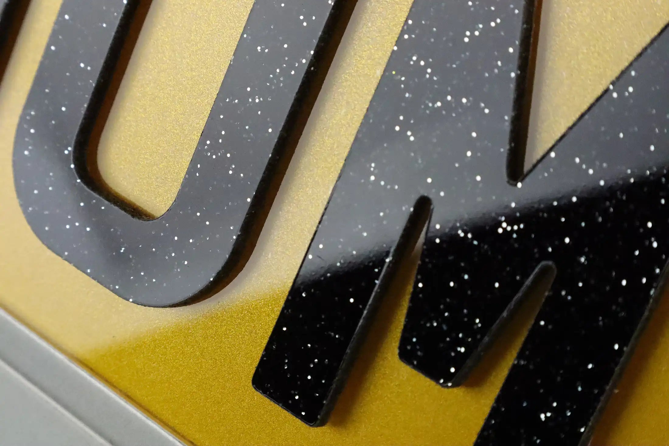 Number Plate by Style - Glitter Bling