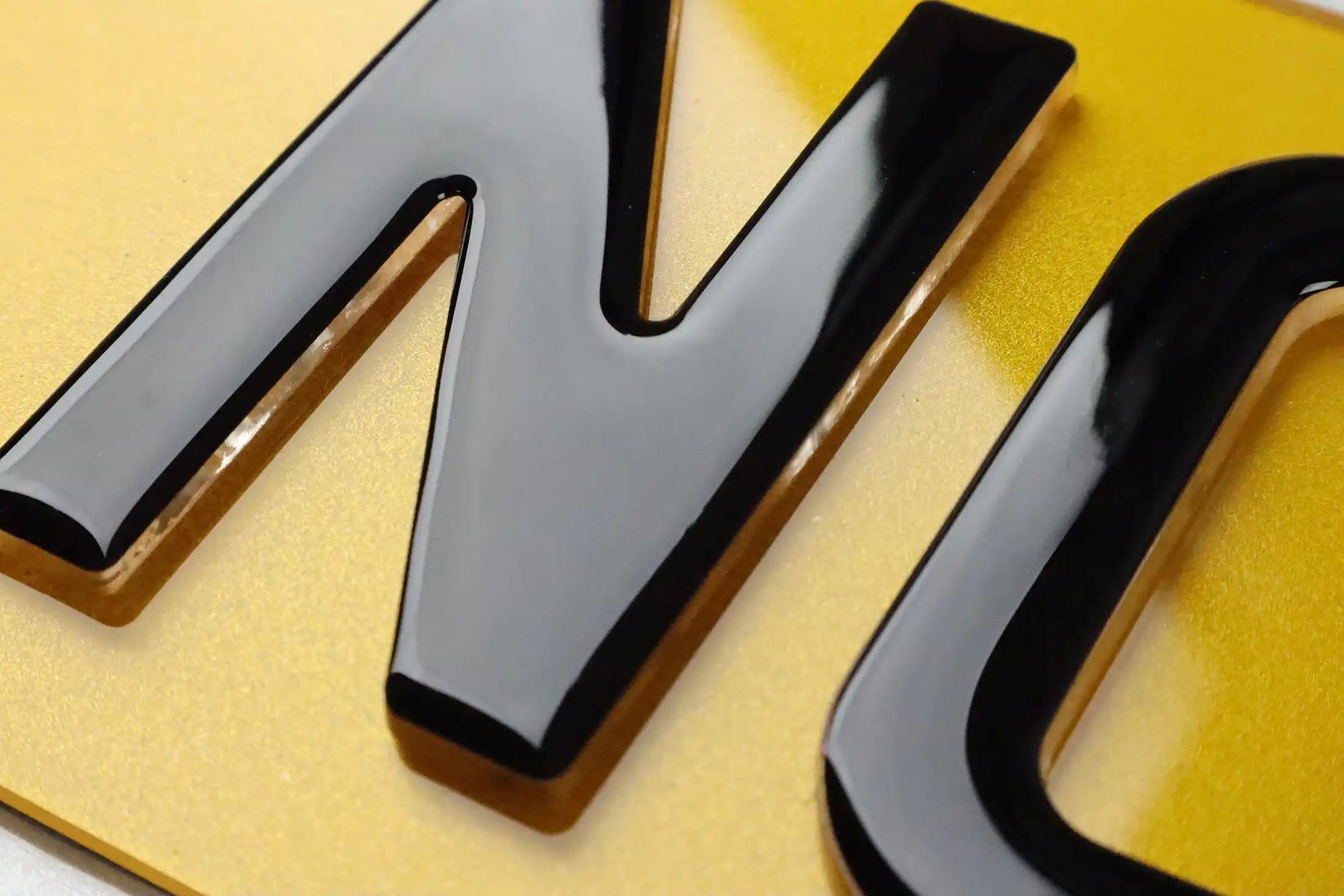 Number Plate by Style - Float Gel