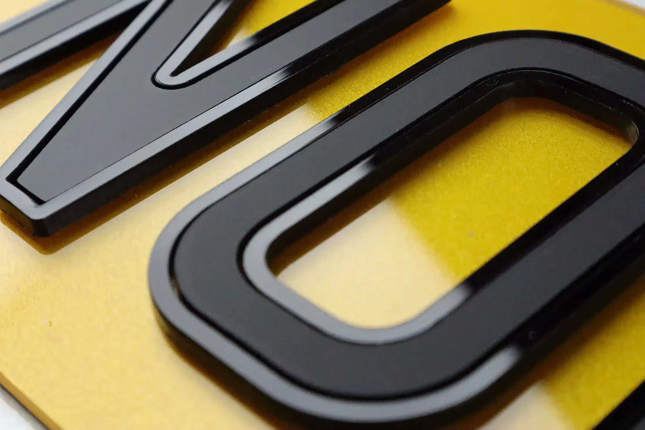 Number Plate by Style - Flush XR