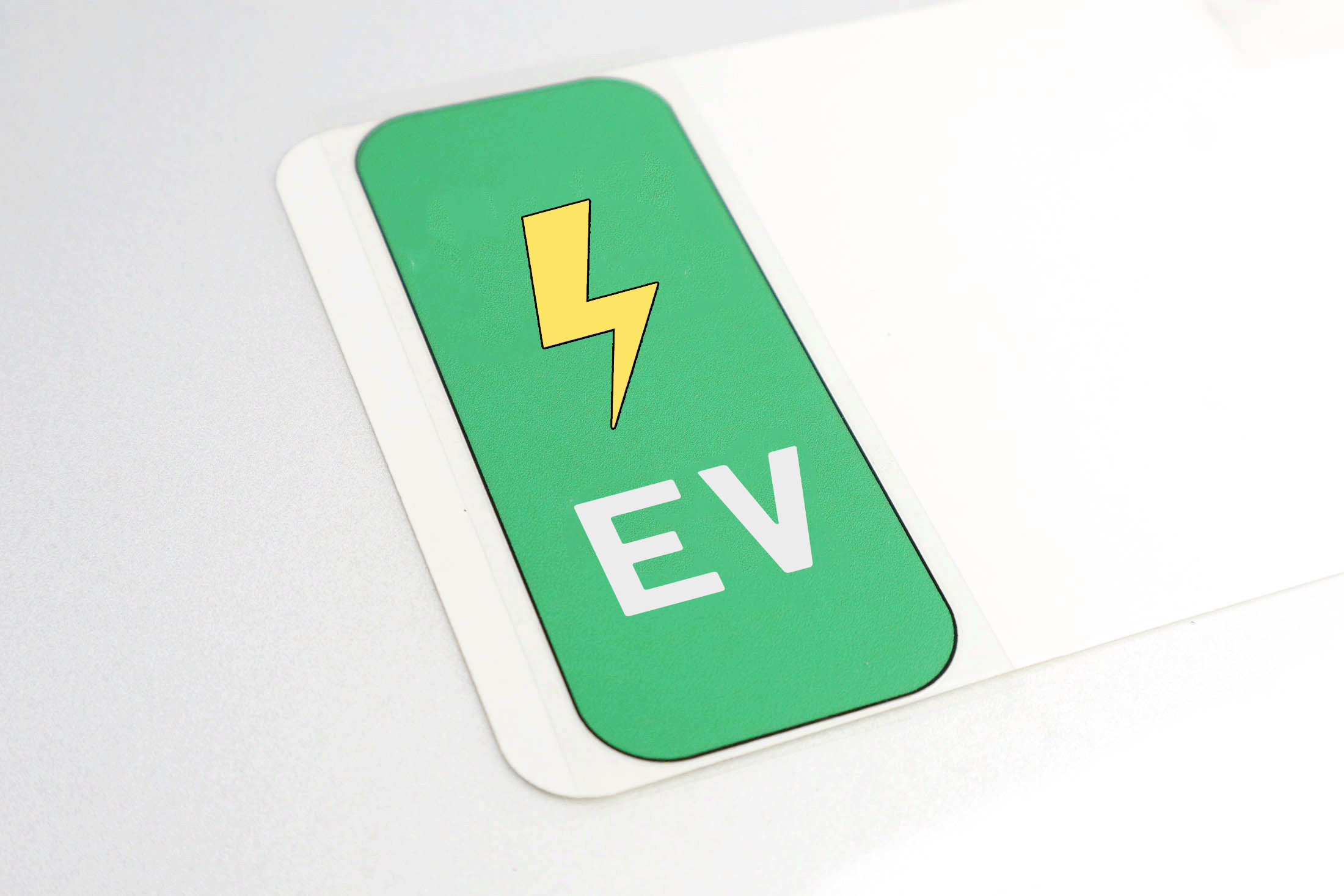 Pair of Flags for Number Plates - Printed, Gel, Acrylic