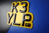 Custom Motorbike Number Plate Builder - Base Price