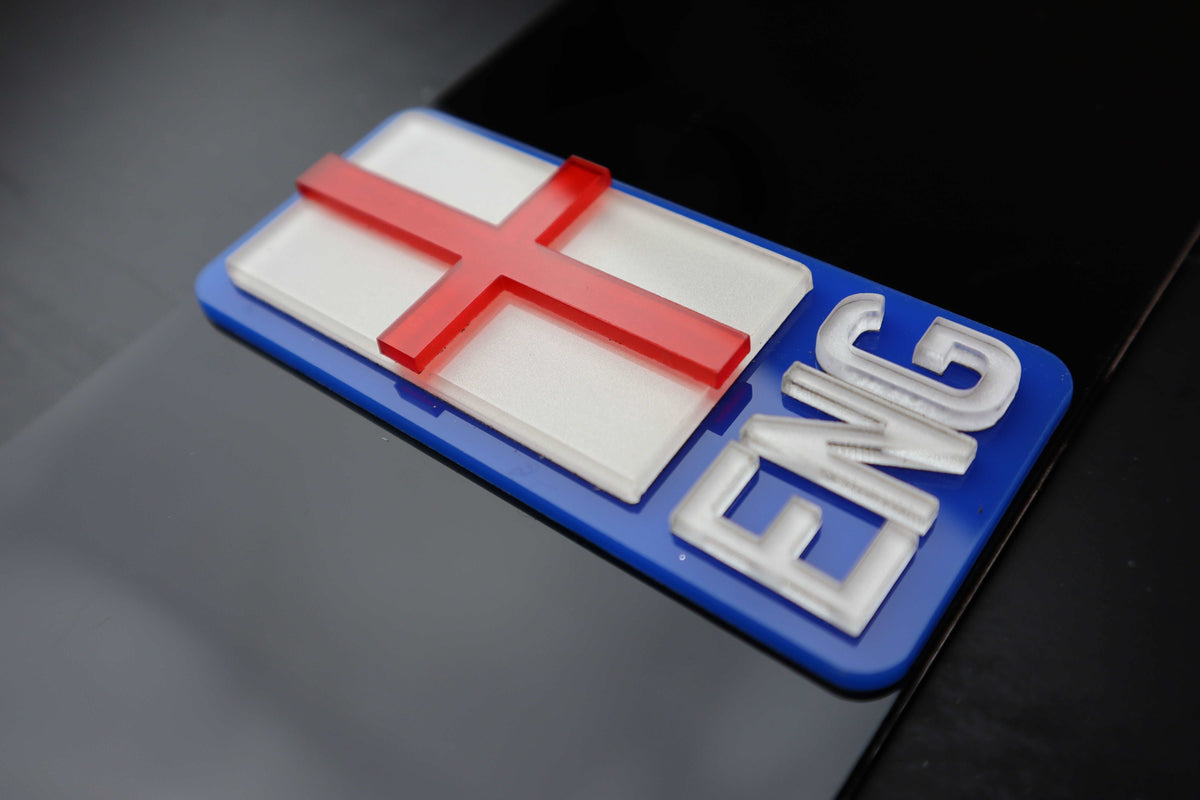 Exclusive 4D Acrylic Flags