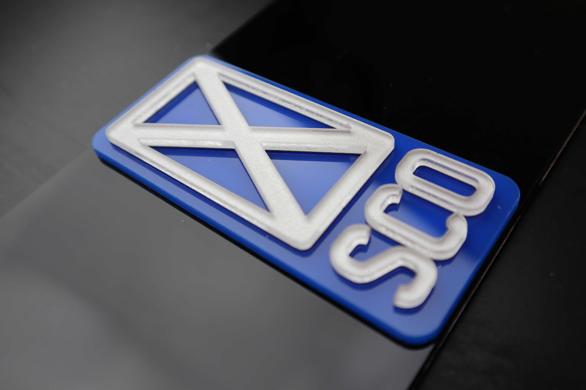 Exclusive 4D Acrylic Flags