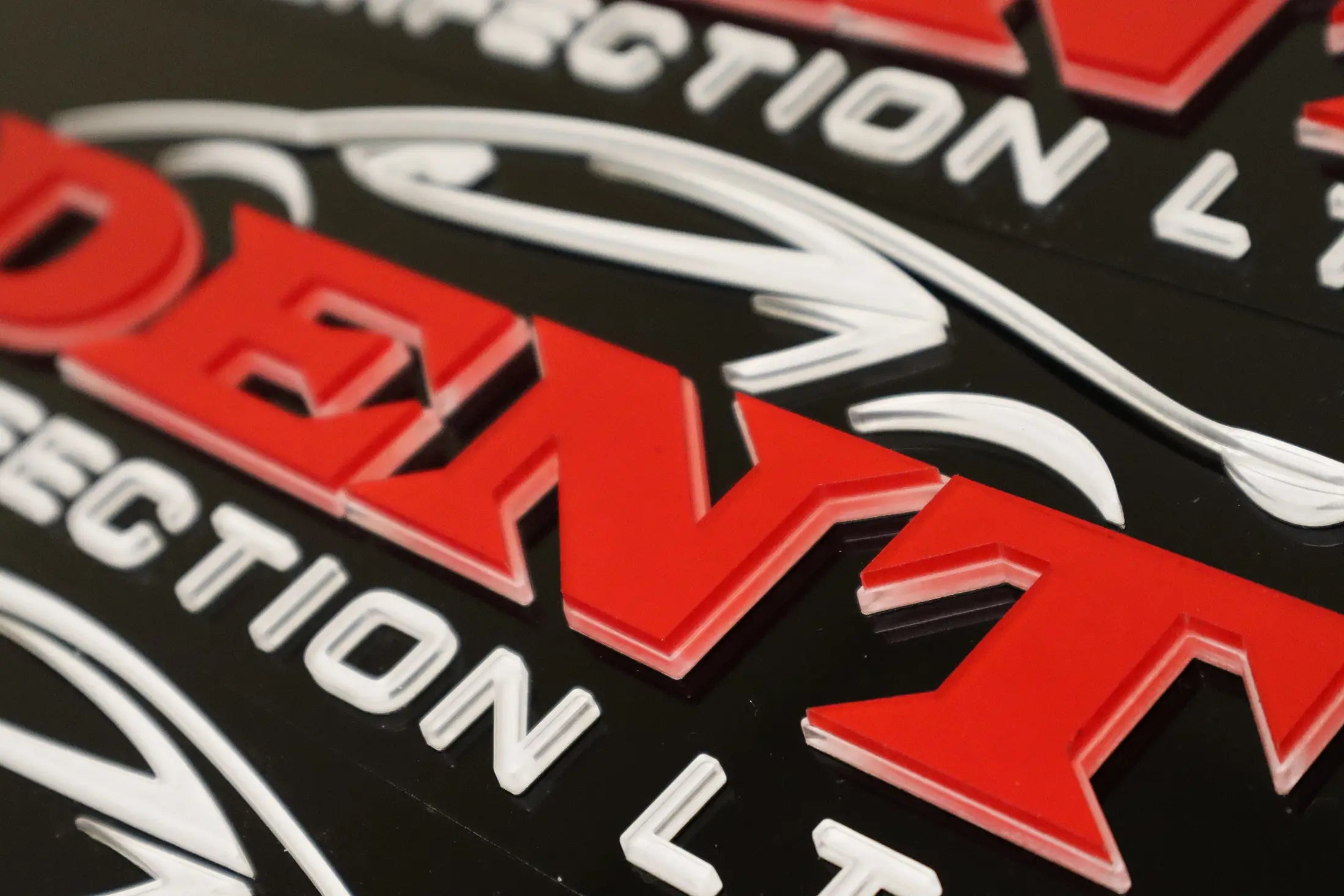 Custom Logo Show Number Plates Ideal for Branding & Socials LB47