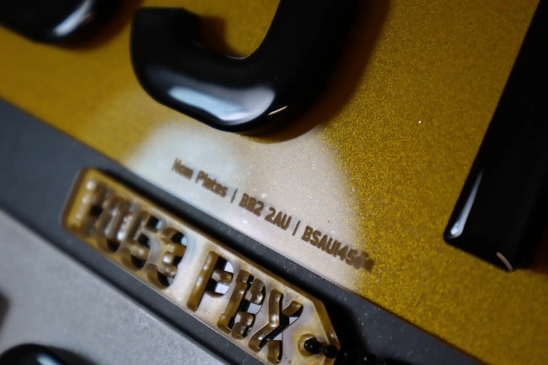 Chunky 7mm Gel Plates with Matching Negative Keyring LB49