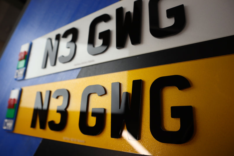 Custom 3mm Acrylic Gloss Classic Plates CYM Flag Edition LB57