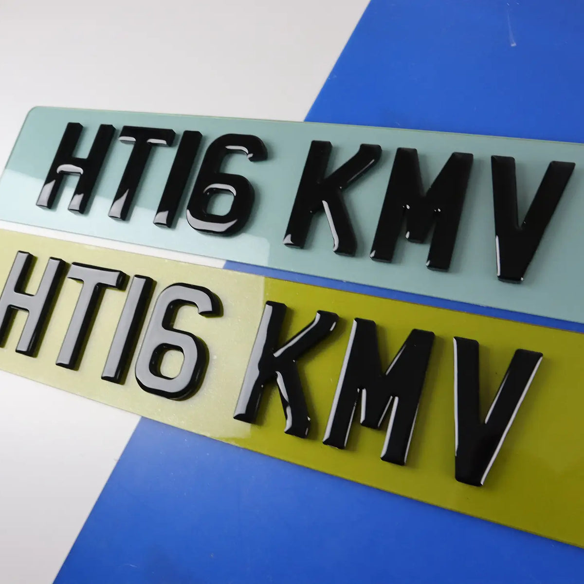 7mm Gel Light Blue Tinted Plate Smoked Acrylic Show Plate LB72
