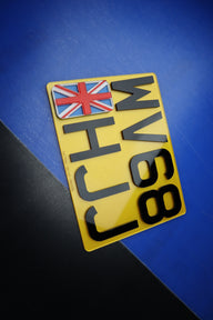 Custom Motorbike 3D & 4D Number Plate - Diverse Styles & Bespoke Designs