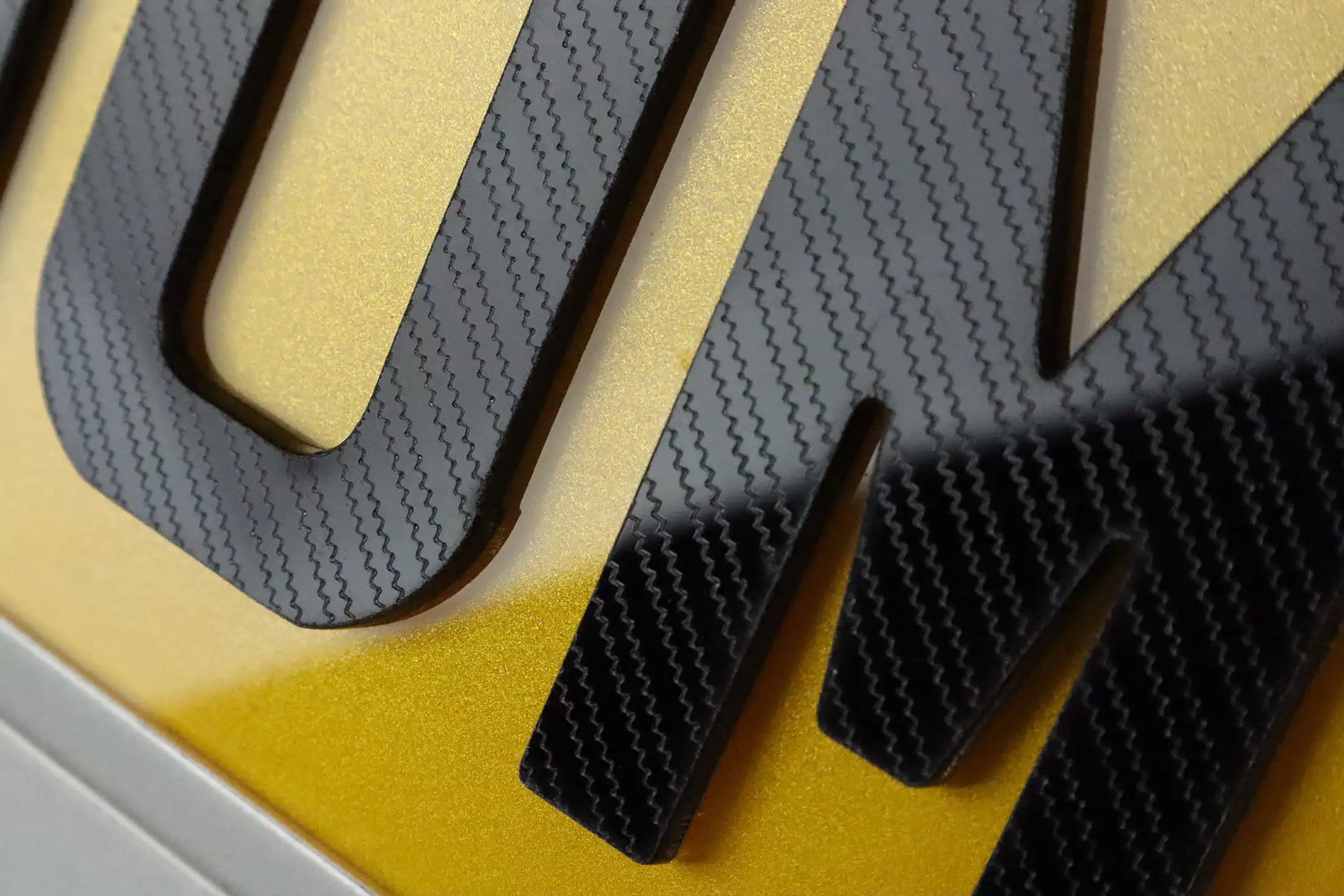 Number Plate by Style - Carbon