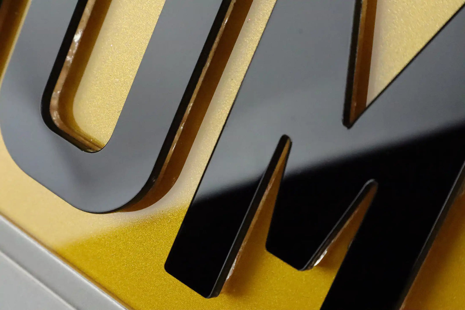 Number Plate by Style - Float Acrylic