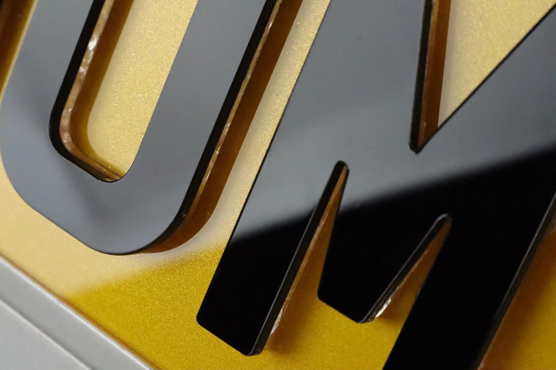 Number Plate by Style - Float Acrylic