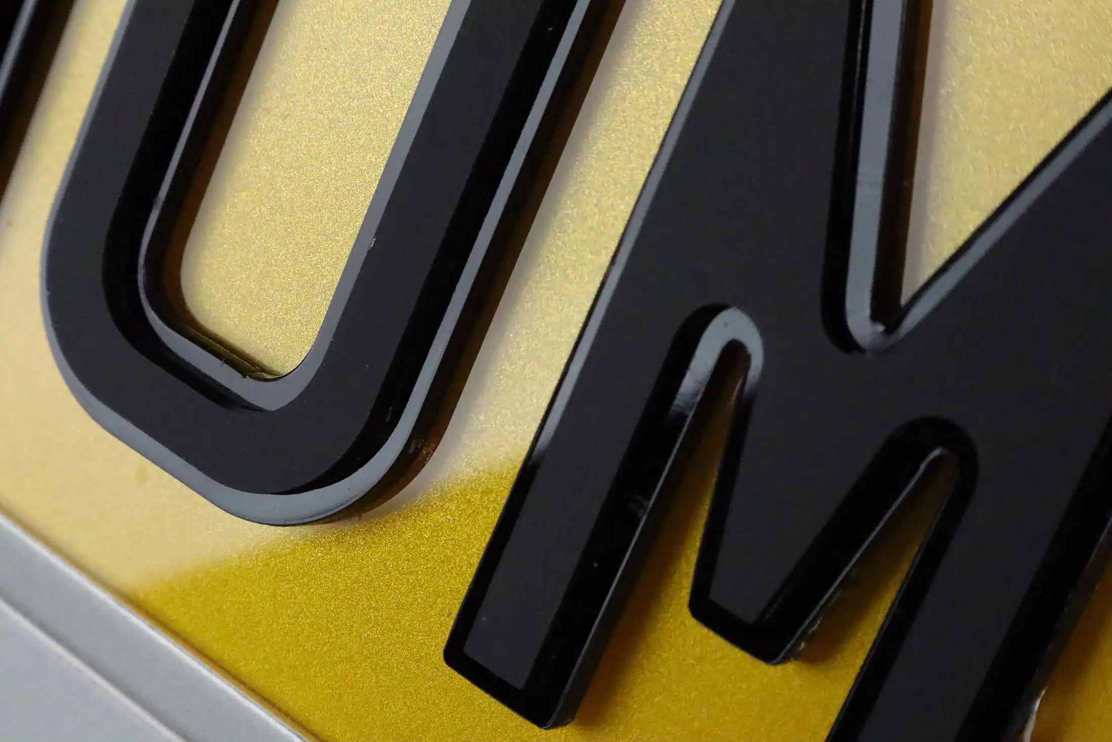 Number Plate by Style - Shadow