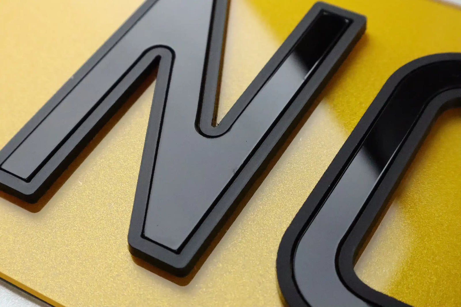 Number Plate by Style - Flush XR