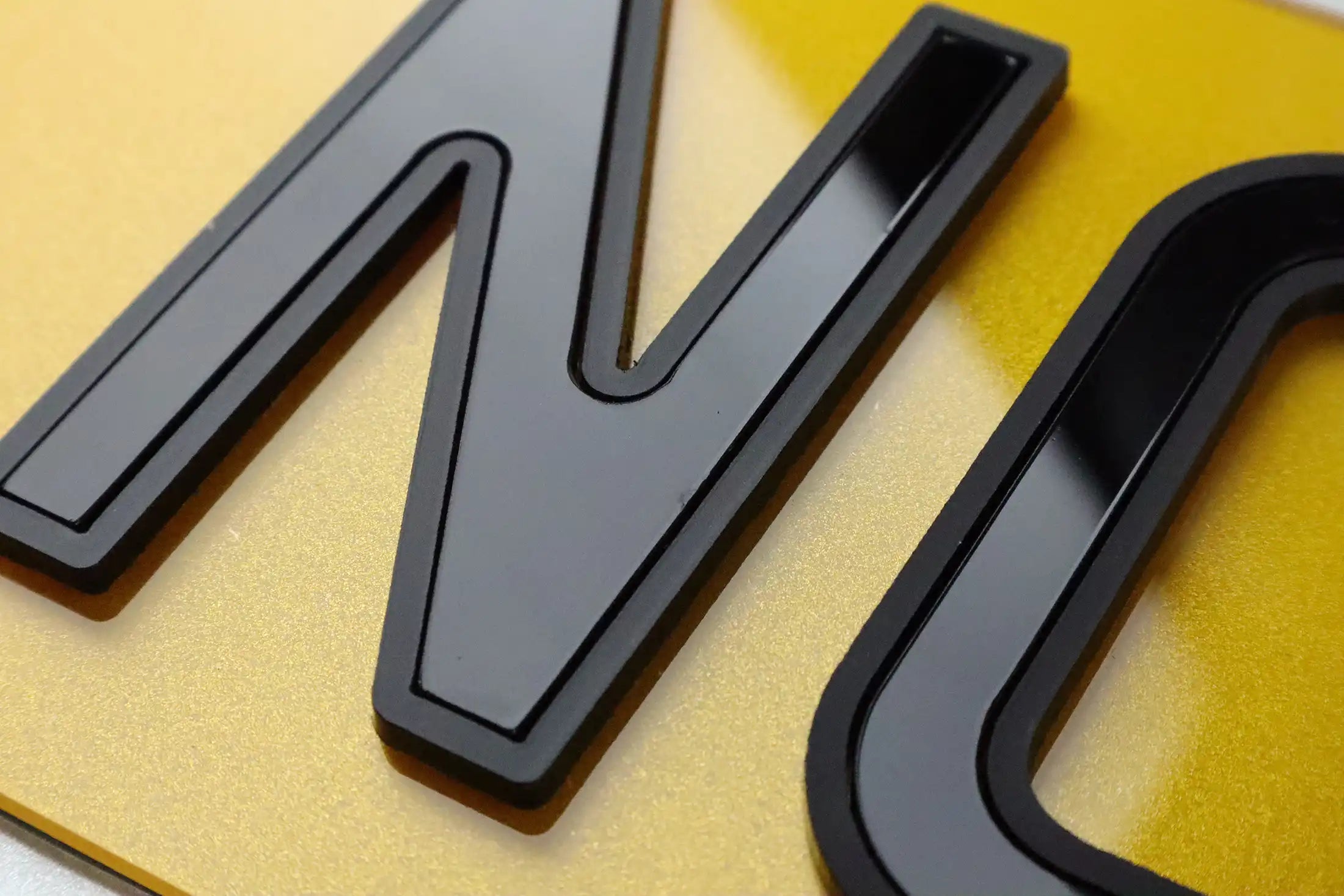 Number Plate by Style - Flush XR