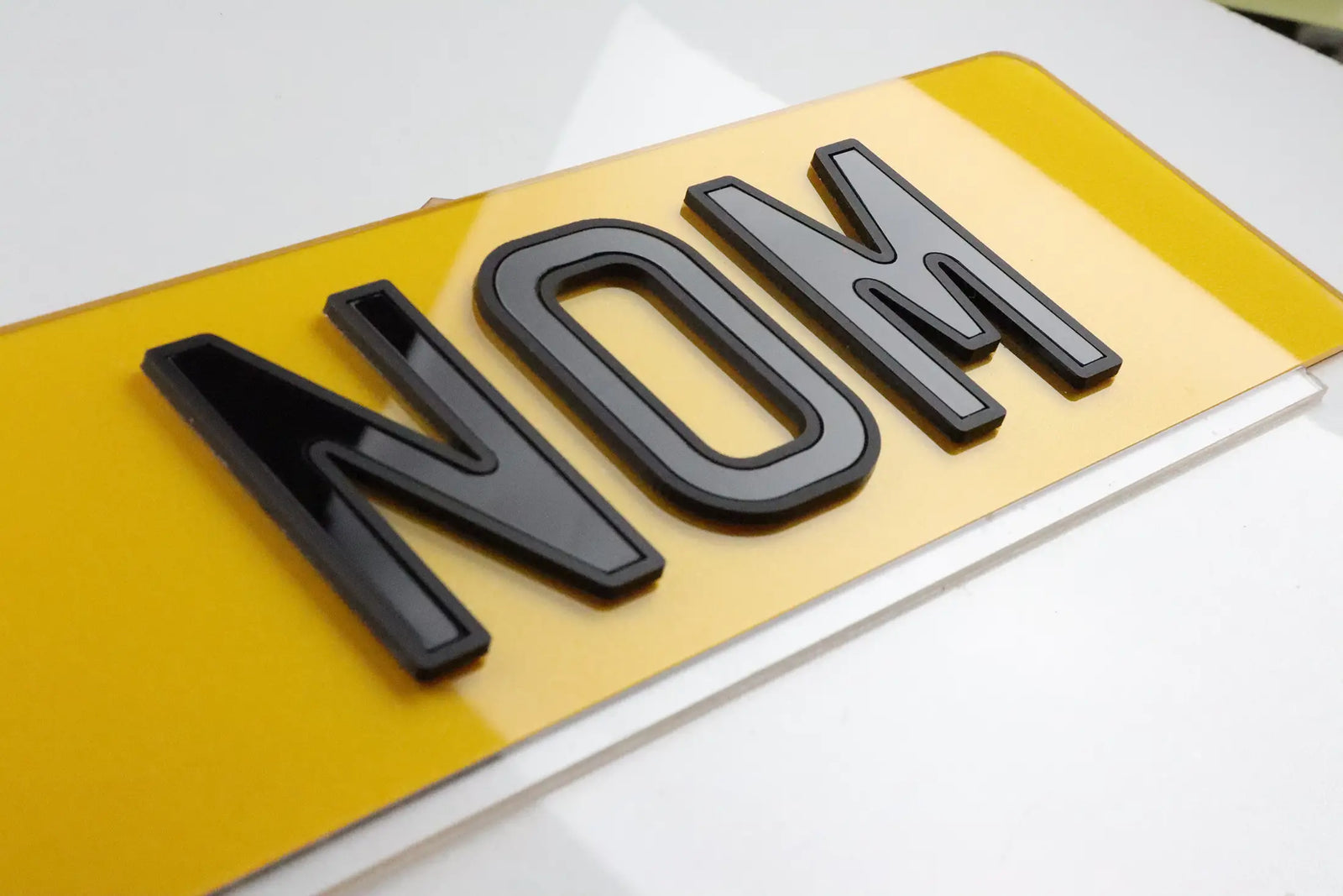 Number Plate by Style - Flush XR