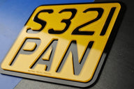 Custom Motorbike Number Plate Builder - Base Price