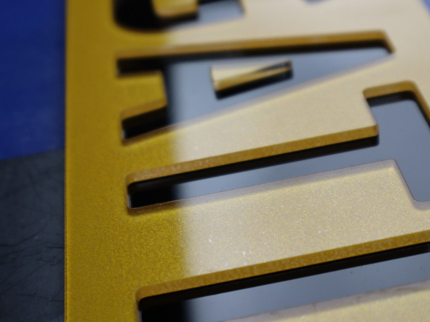 Pair of Negative Inverted Dimensional 4D Number Plates