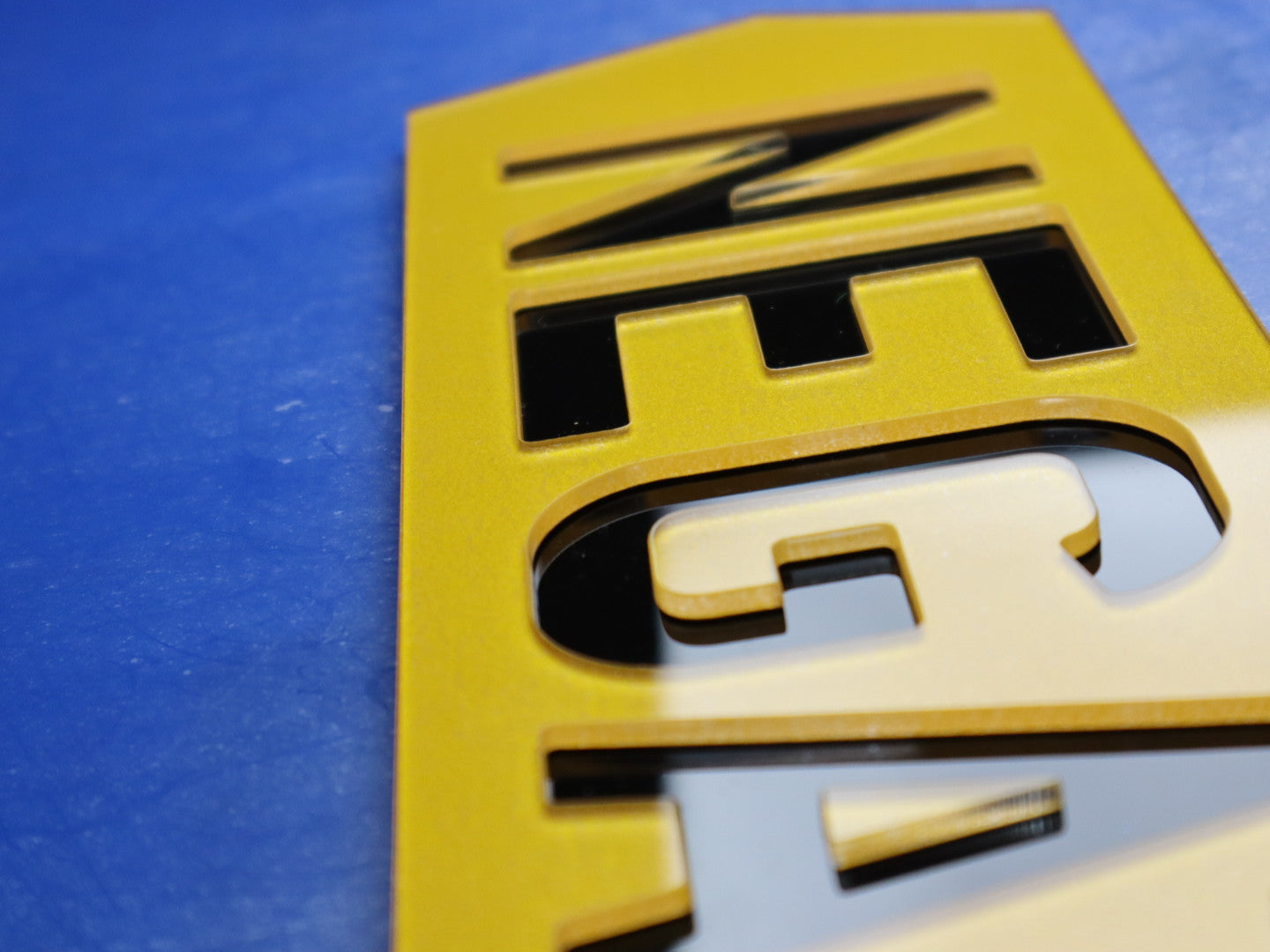 Pair of Negative Inverted Dimensional 4D Number Plates